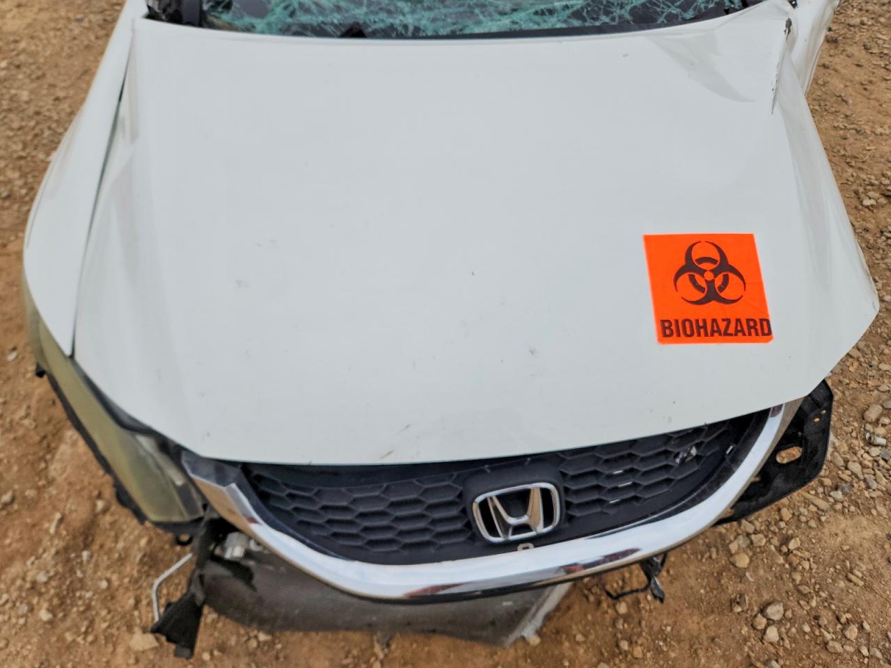 2015 Honda Civic Lx Белый vin: 19XFB2F50FE119010