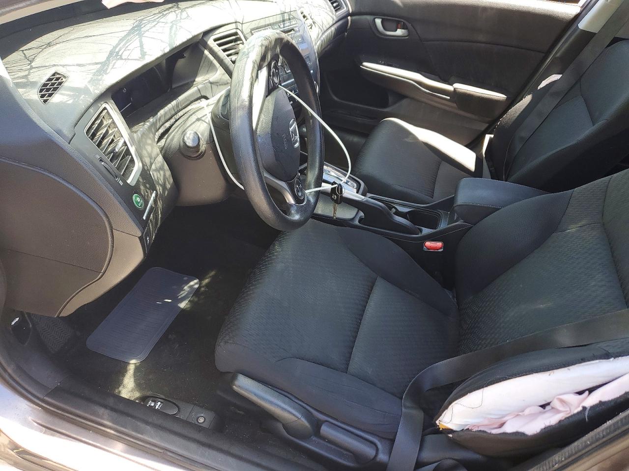 2015 Honda Civic Lx Серый vin: 19XFB2F50FE204851