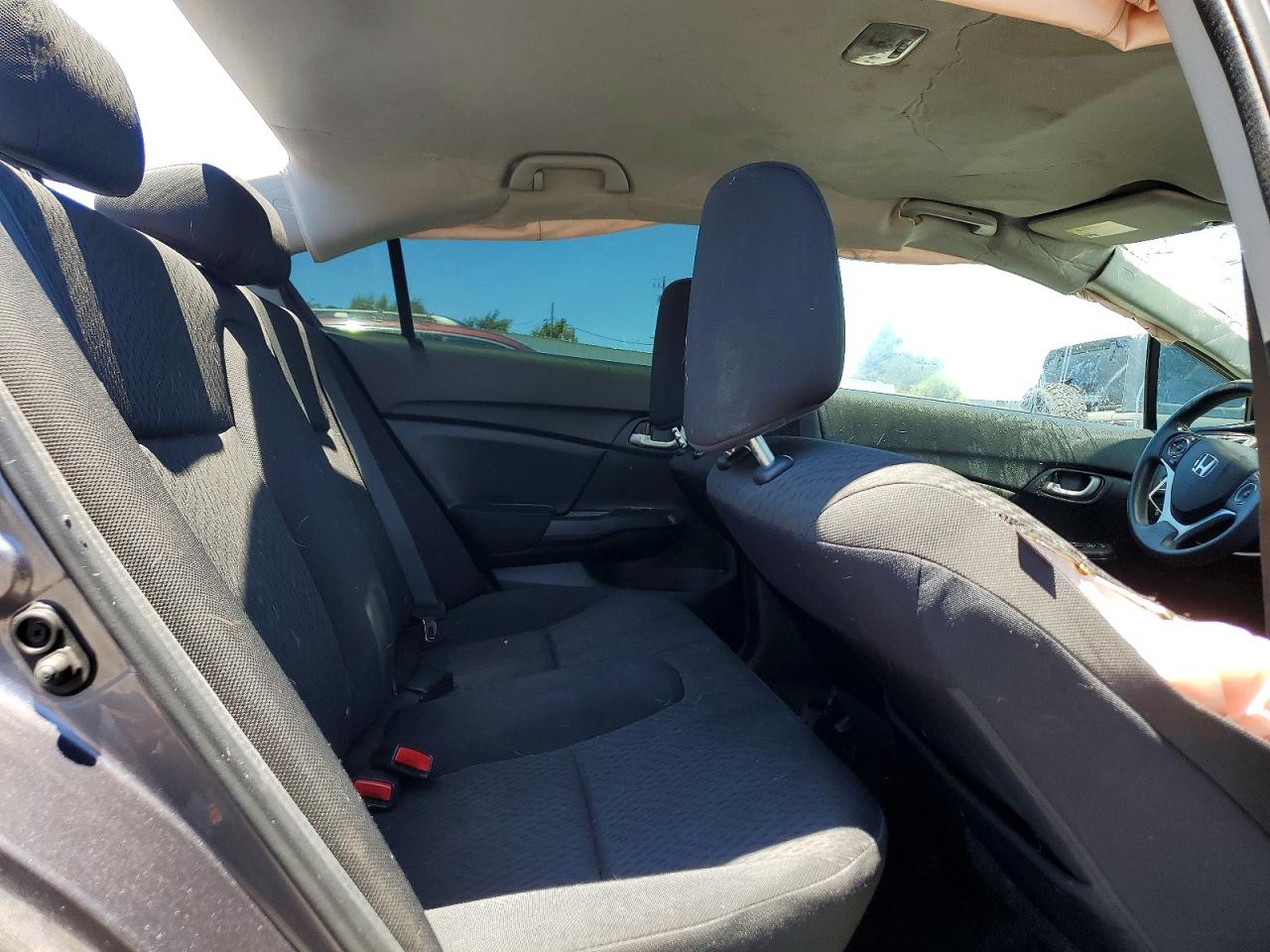 2015 Honda Civic Lx Серый vin: 19XFB2F50FE204851