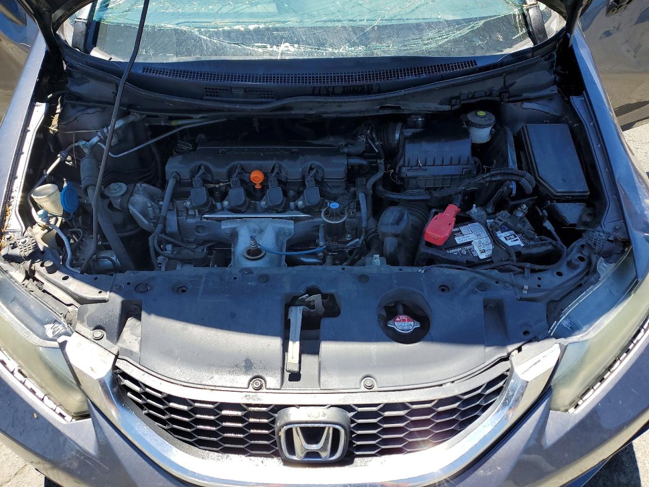 2015 Honda Civic Lx Серый vin: 19XFB2F50FE204851