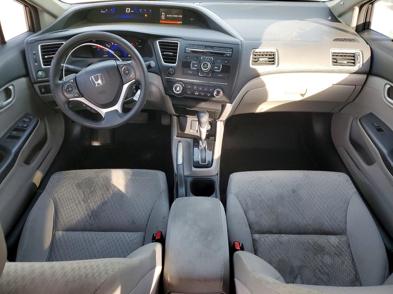 2015 Honda Civic Lx Gray vin: 19XFB2F50FE217485