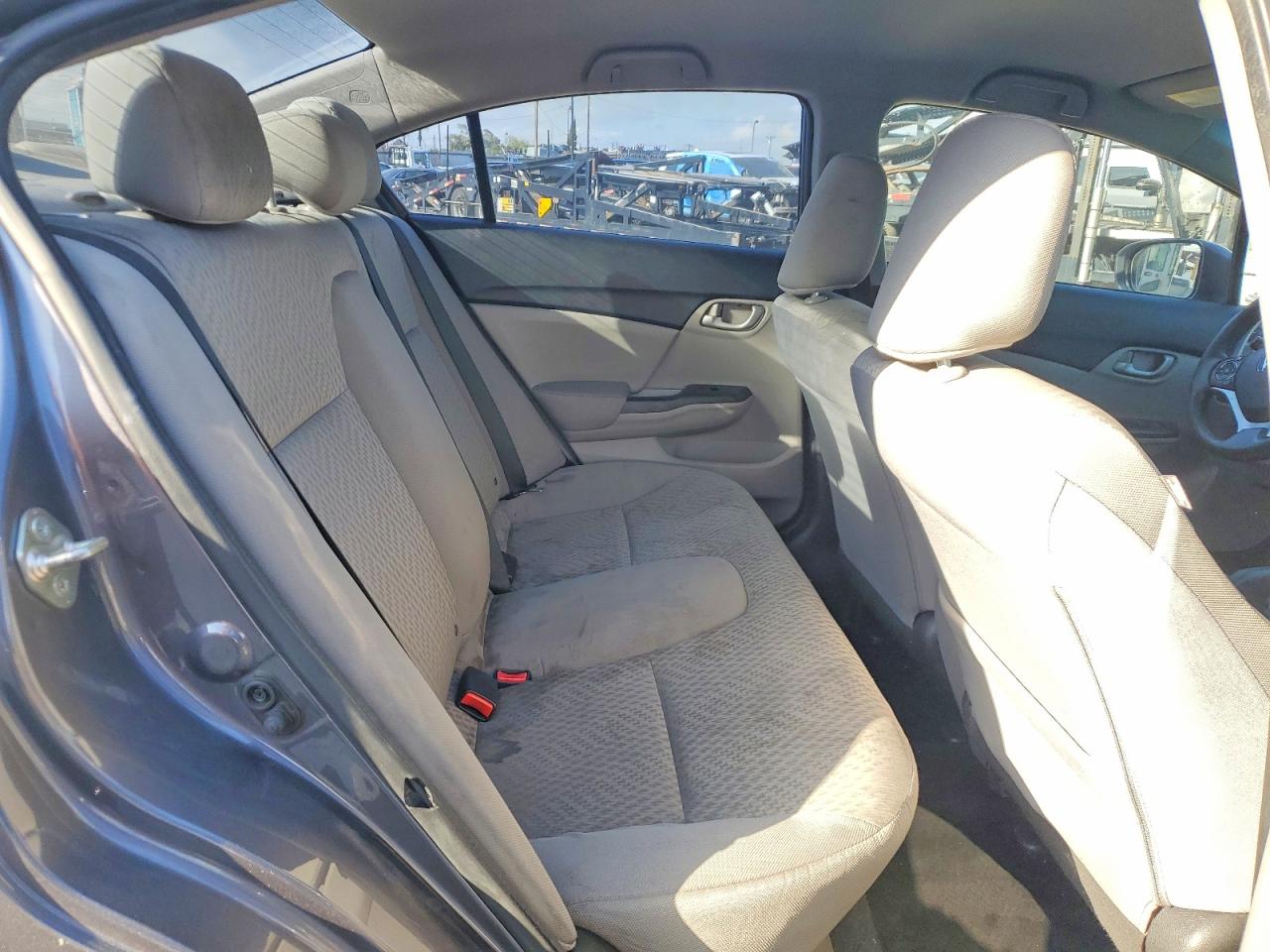 2015 Honda Civic Lx Gray vin: 19XFB2F50FE217485