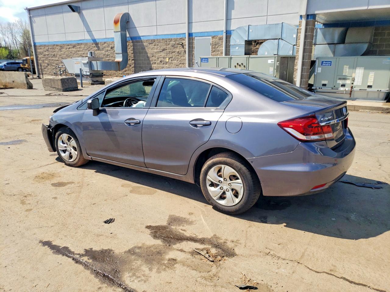 2015 Honda Civic Lx Charcoal vin: 19XFB2F50FE237347