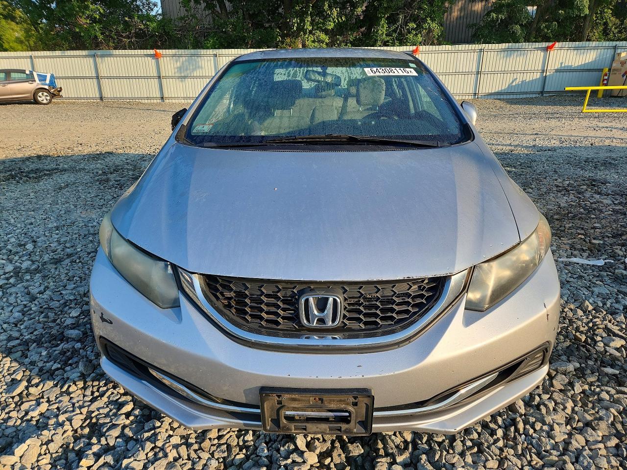 2015 Honda Civic Lx Silver vin: 19XFB2F50FE245321
