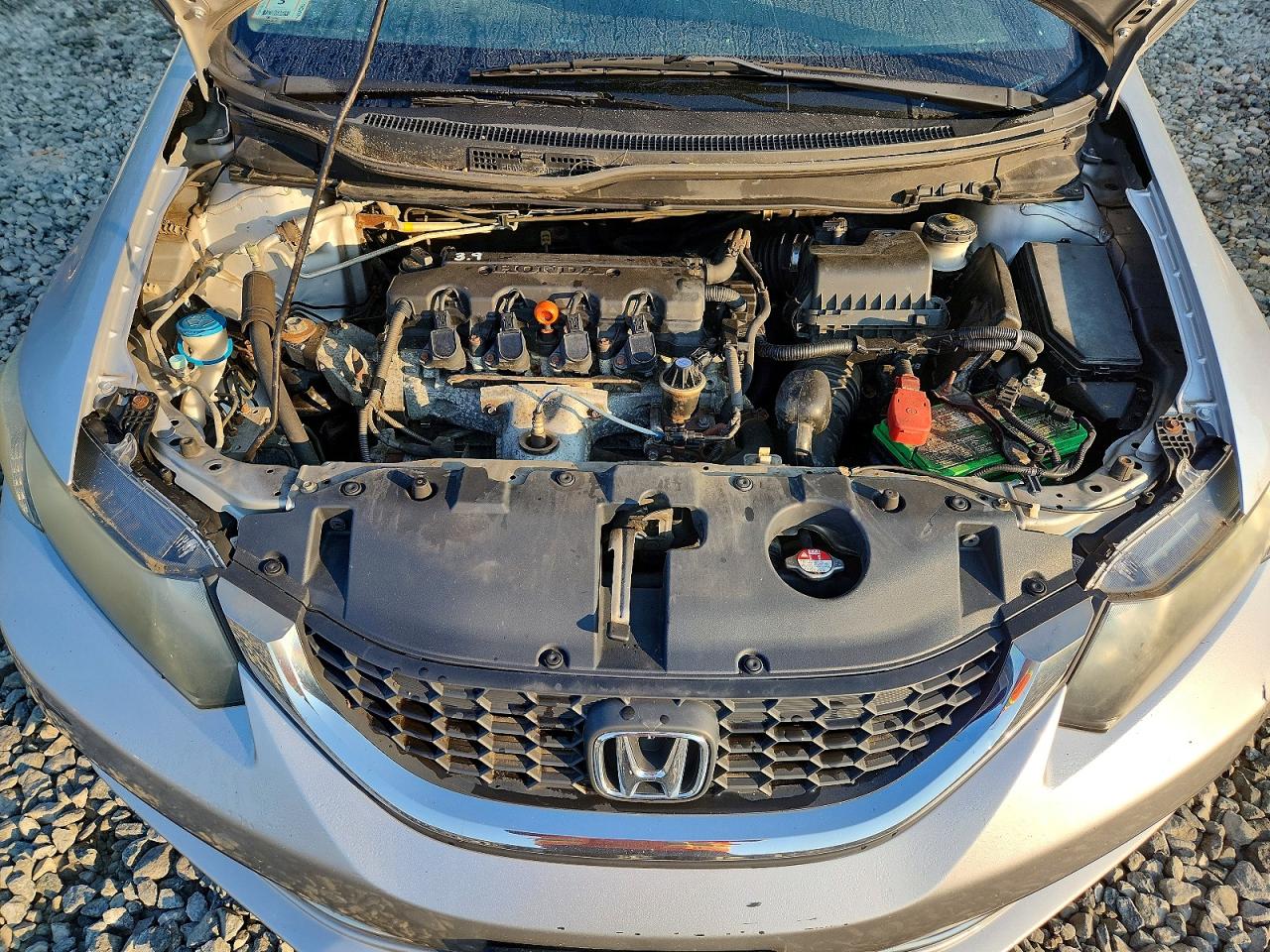 2015 Honda Civic Lx Silver vin: 19XFB2F50FE245321
