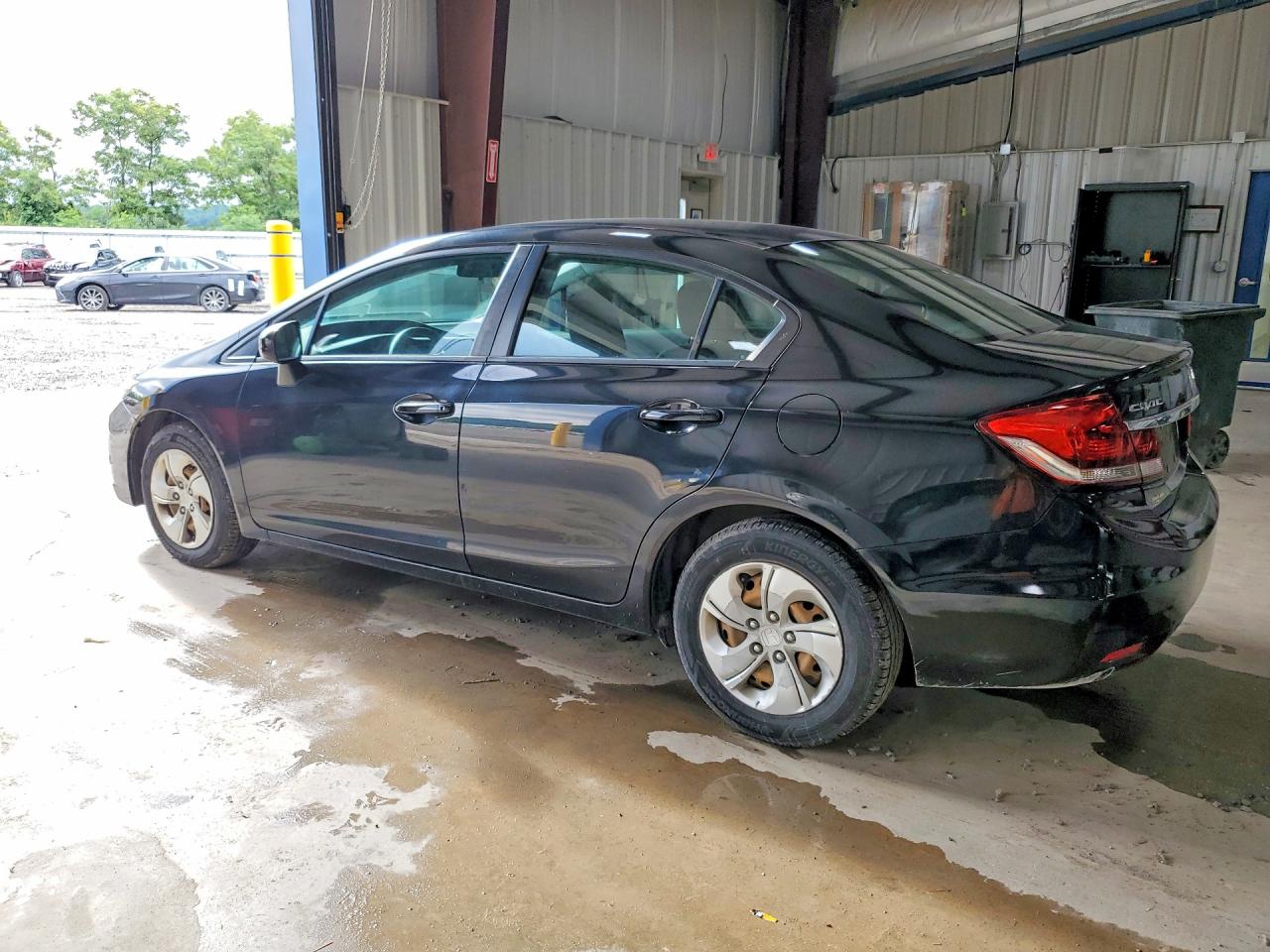 2015 Honda Civic Lx Black vin: 19XFB2F50FE266928
