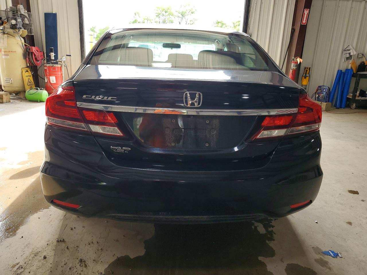 2015 Honda Civic Lx Black vin: 19XFB2F50FE266928