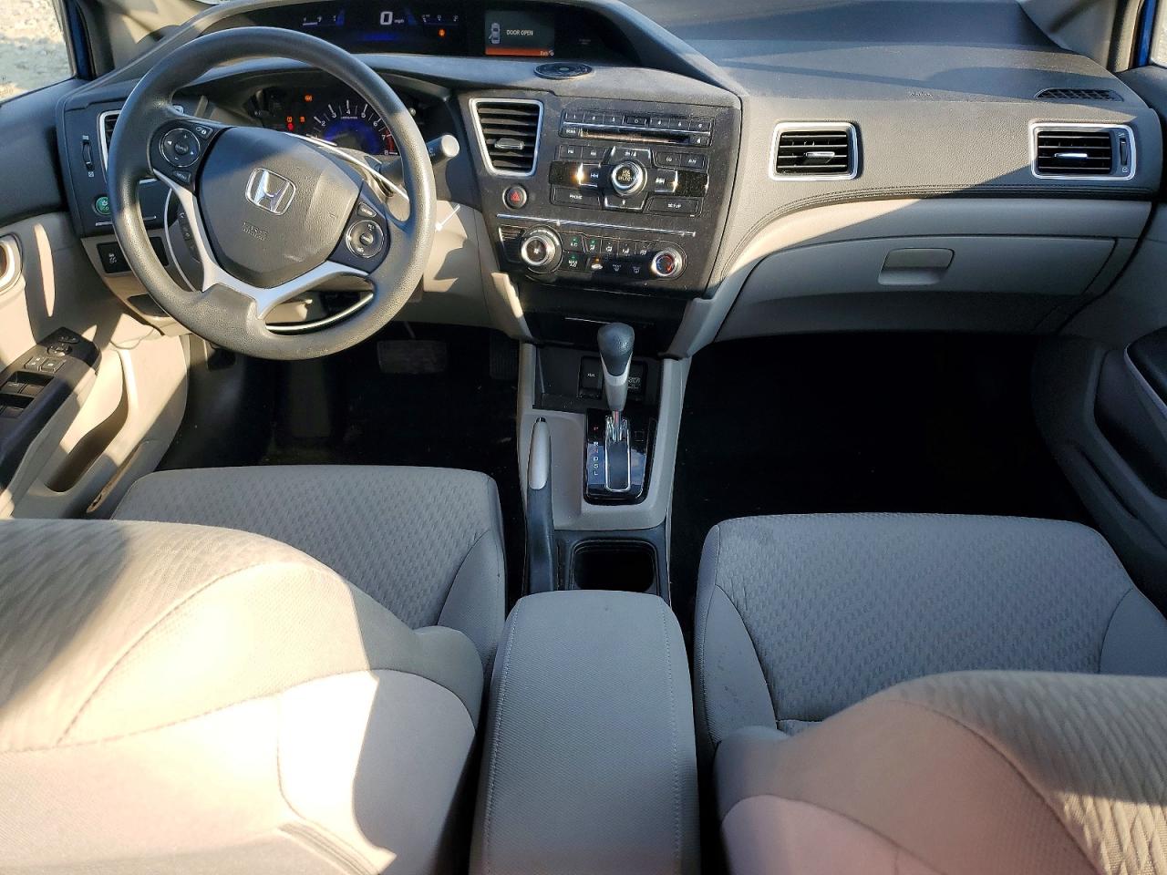 2015 Honda Civic Lx Blue vin: 19XFB2F50FE270347