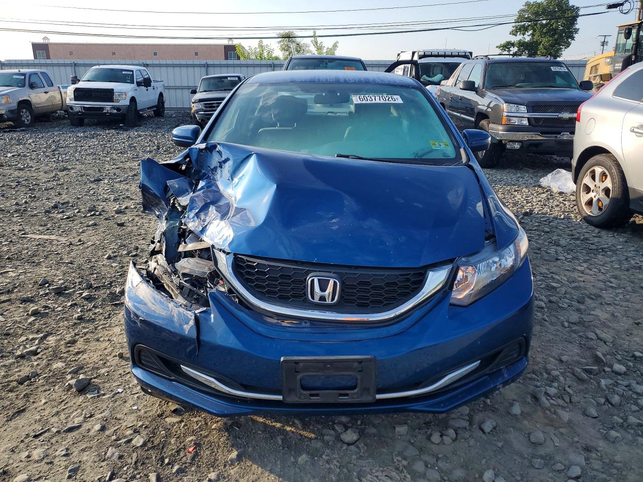 2015 Honda Civic Lx Blue vin: 19XFB2F50FE270347