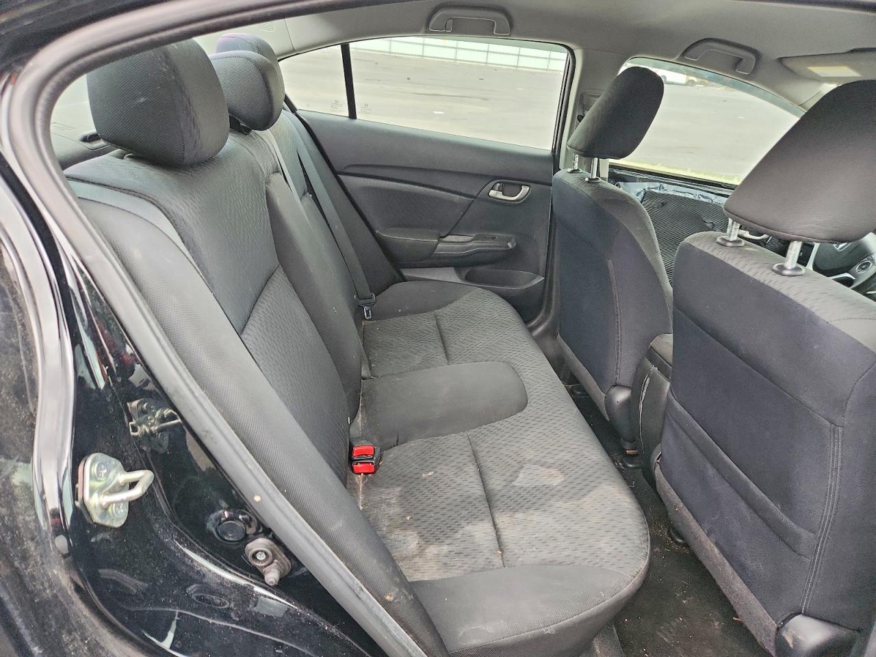 2015 Honda Civic Lx Black vin: 19XFB2F50FE701138