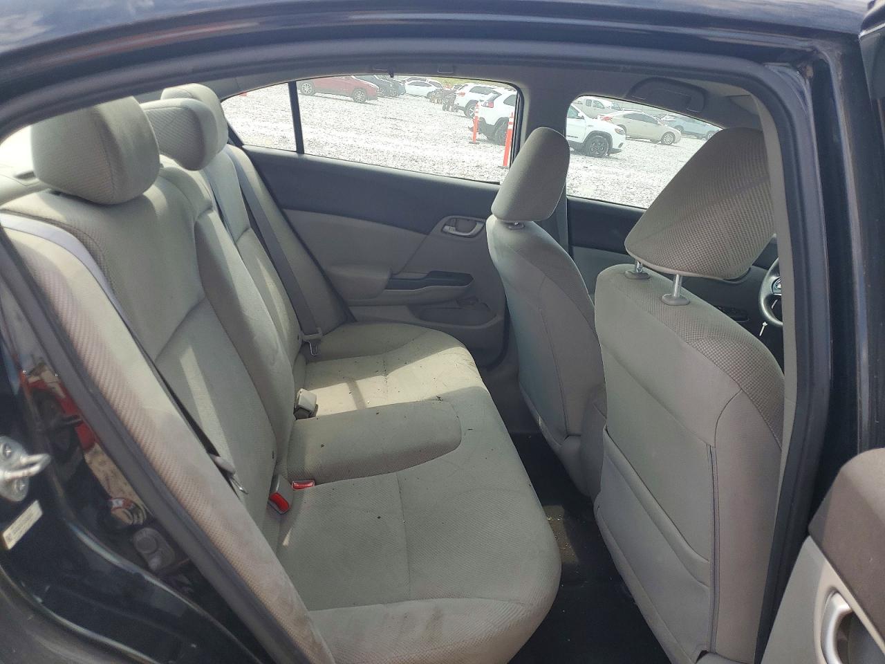 2012 Honda Civic Lx Черный vin: 19XFB2F51CE002015