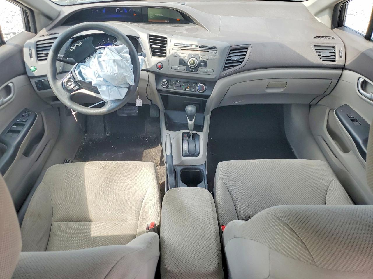 2012 Honda Civic Lx Черный vin: 19XFB2F51CE002015