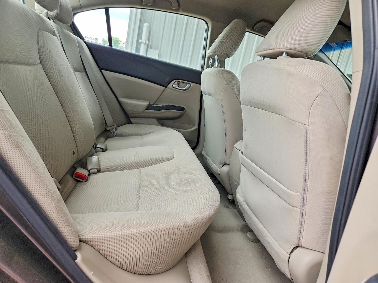 2012 Honda Civic Lx Gray vin: 19XFB2F51CE004816