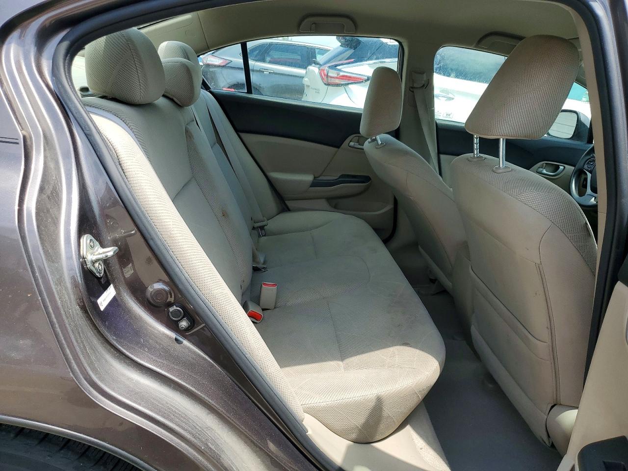 2012 Honda Civic Lx Gray vin: 19XFB2F51CE015167