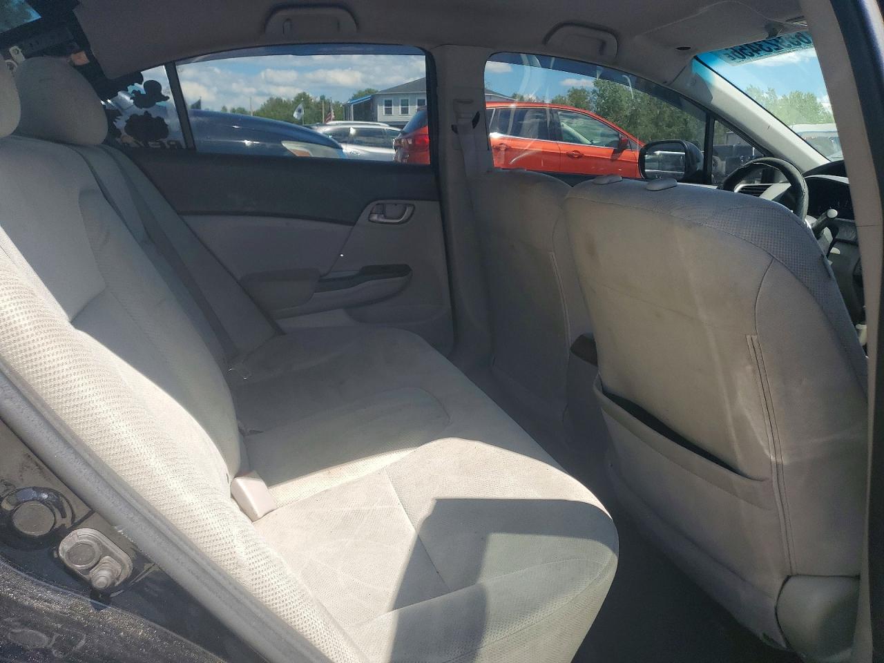 2012 Honda Civic Lx Black vin: 19XFB2F51CE016710