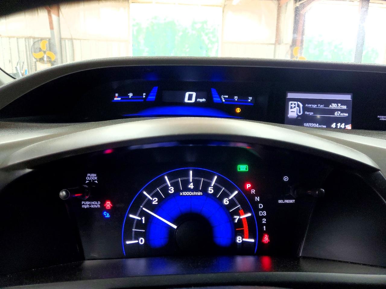2012 Honda Civic Lx Black vin: 19XFB2F51CE016948