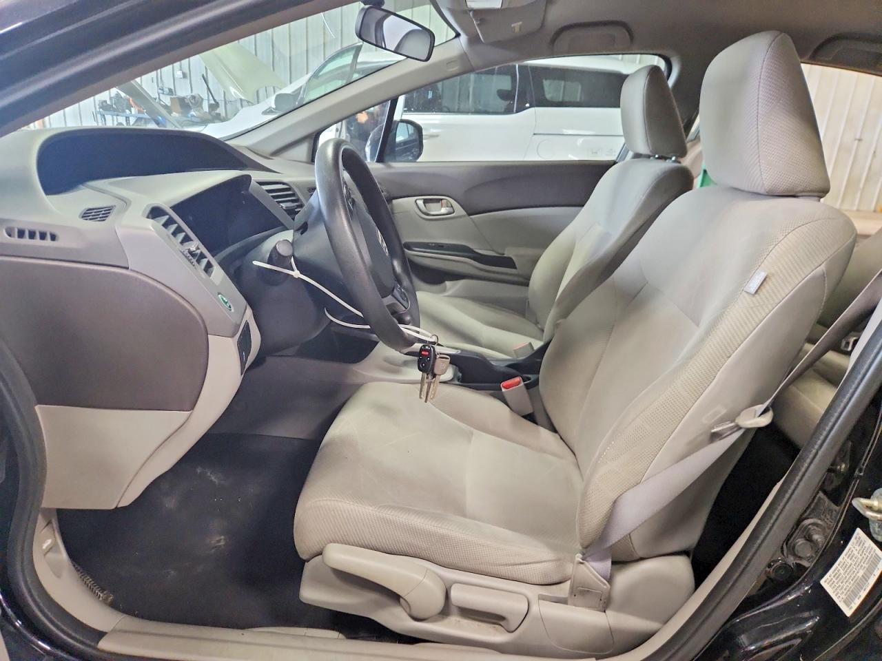 2012 Honda Civic Lx Black vin: 19XFB2F51CE069424