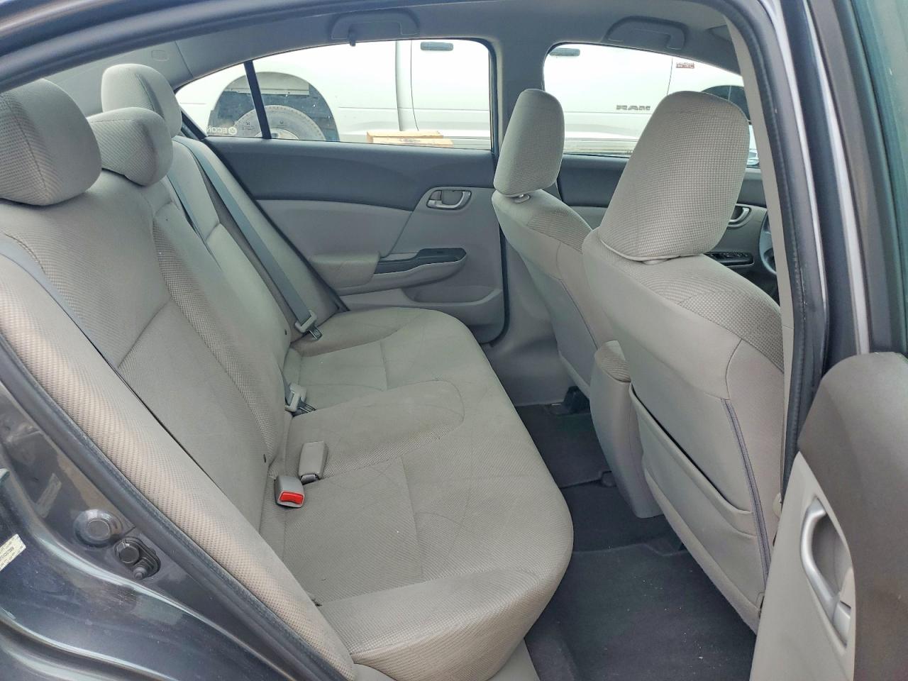 2012 Honda Civic Lx Gray vin: 19XFB2F51CE073506