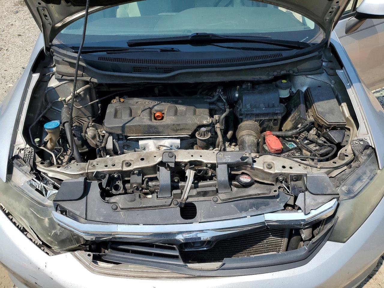 2012 Honda Civic Lx Silver vin: 19XFB2F51CE095392