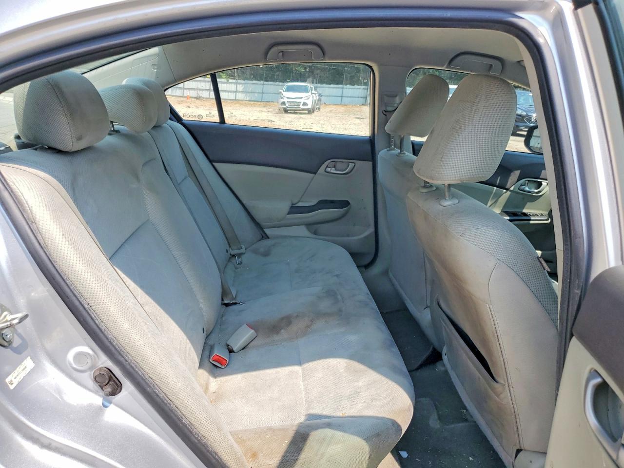 2012 Honda Civic Lx Silver vin: 19XFB2F51CE095392
