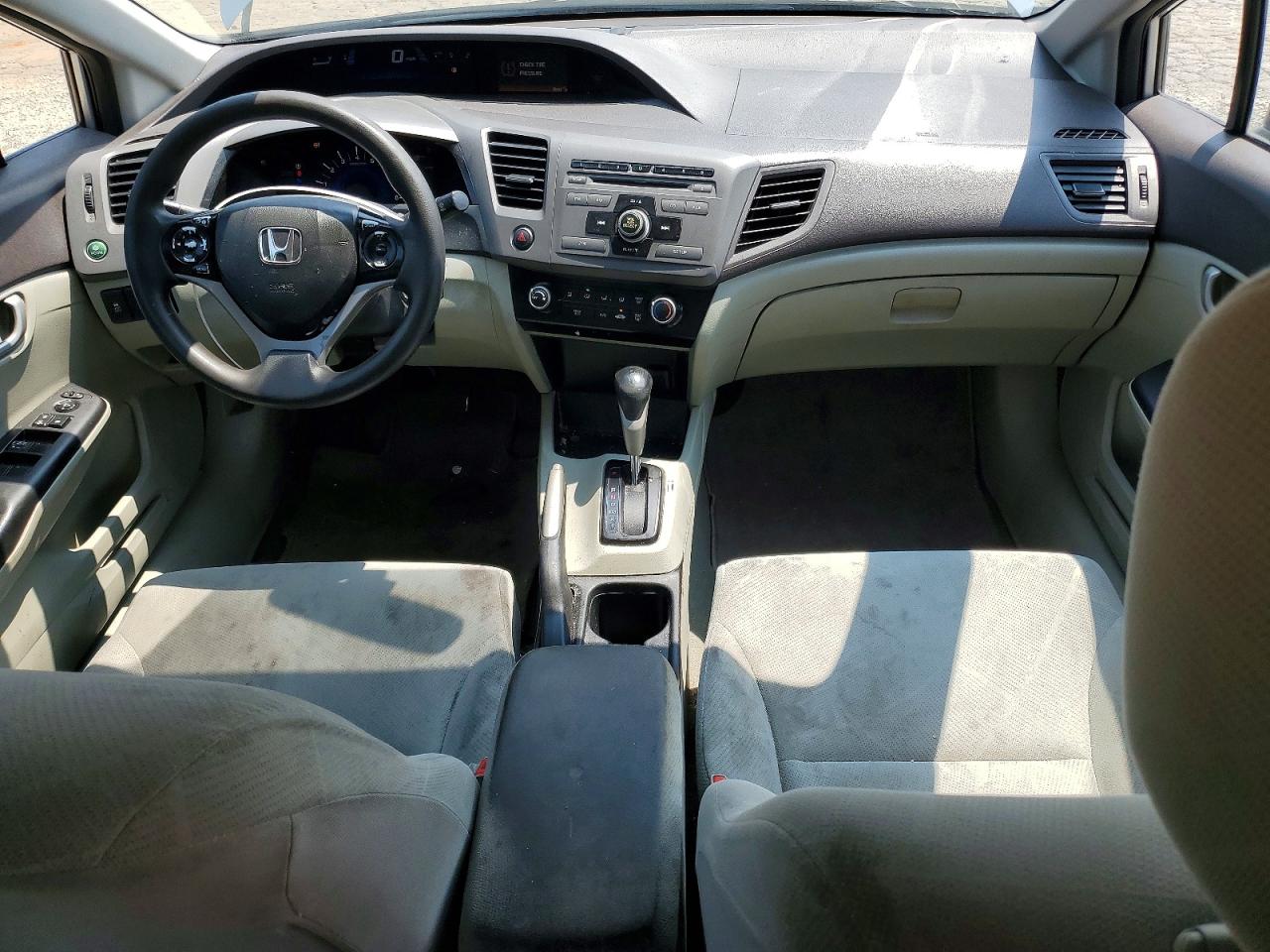 2012 Honda Civic Lx Silver vin: 19XFB2F51CE095392