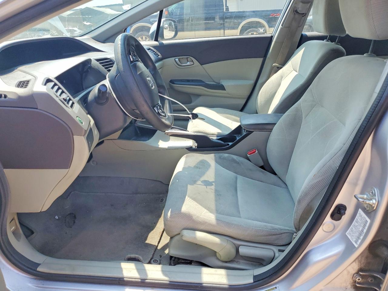 2012 Honda Civic Lx Silver vin: 19XFB2F51CE095392