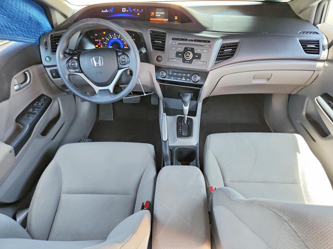 2012 Honda Civic Lx Серый vin: 19XFB2F51CE106262