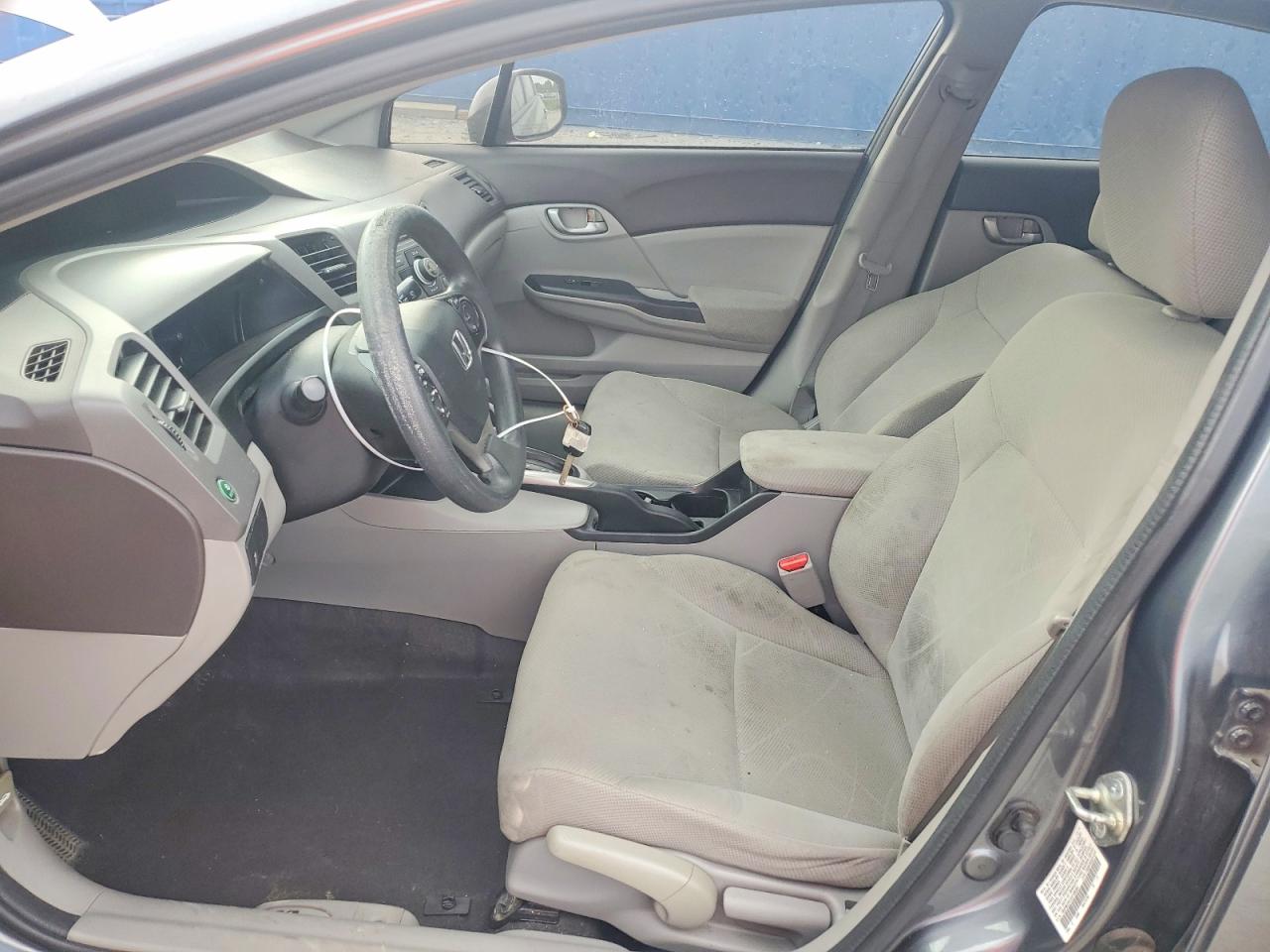 2012 Honda Civic Lx Gray vin: 19XFB2F51CE109355