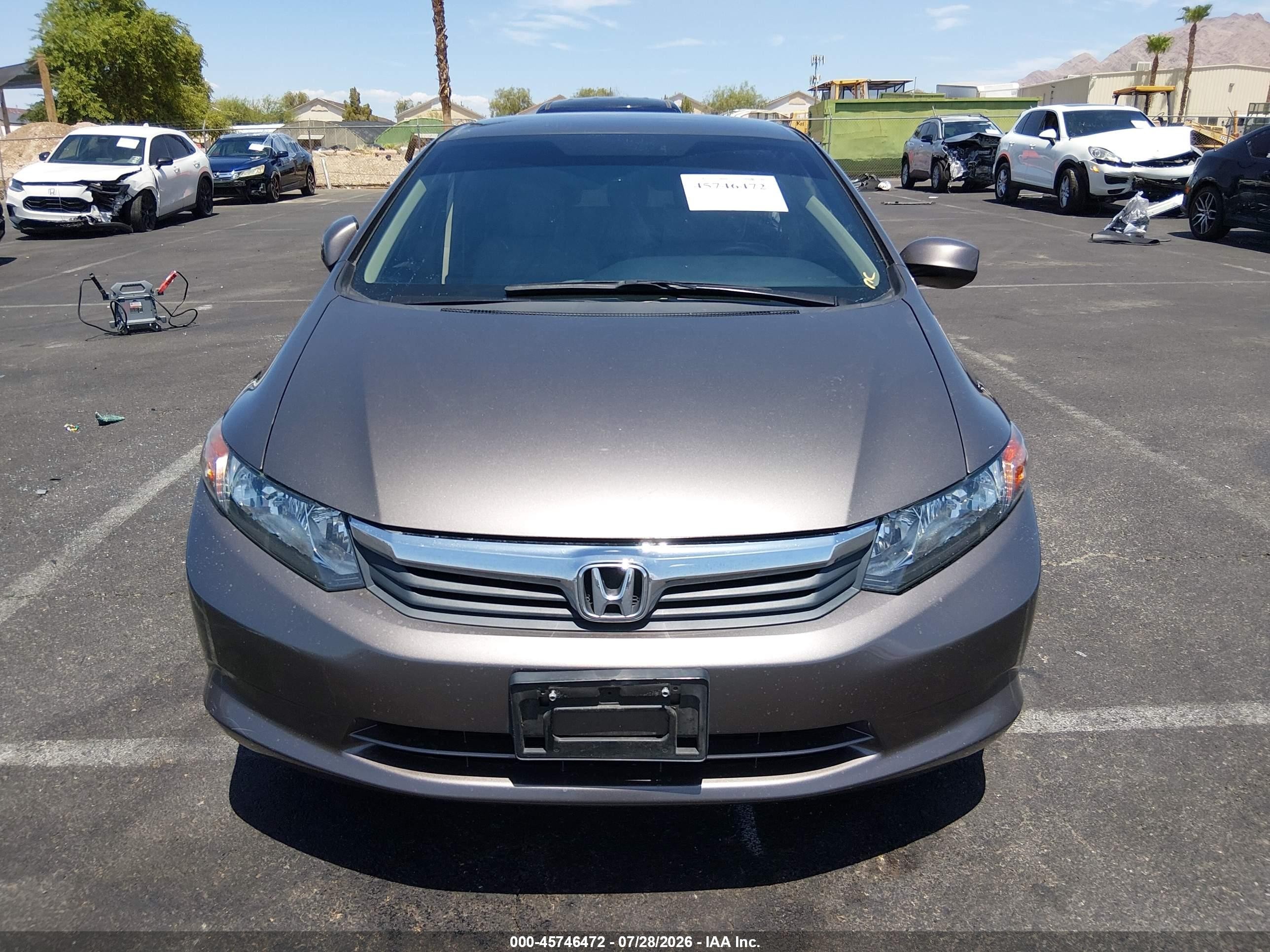 2012 Honda Civic Lx Black vin: 19XFB2F51CE322564