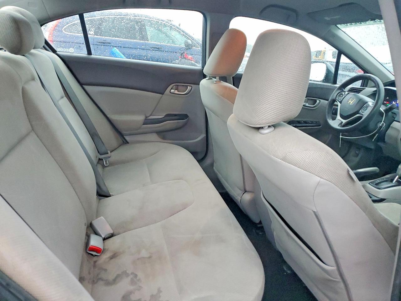 2012 Honda Civic Lx Gray vin: 19XFB2F51CE325643