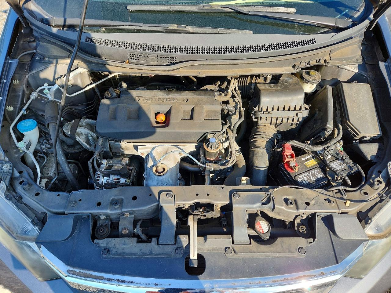 2012 Honda Civic Lx Gray vin: 19XFB2F51CE343138