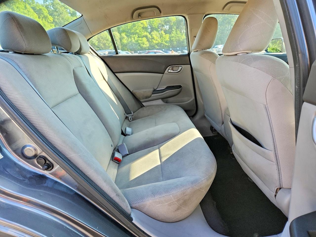 2012 Honda Civic Lx Gray vin: 19XFB2F51CE343138