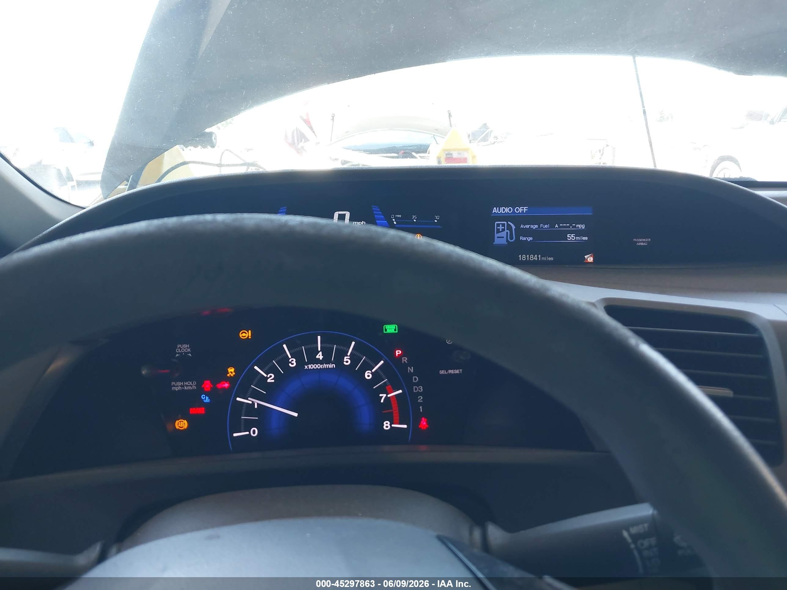 2012 Honda Civic Lx Gray vin: 19XFB2F51CE364782