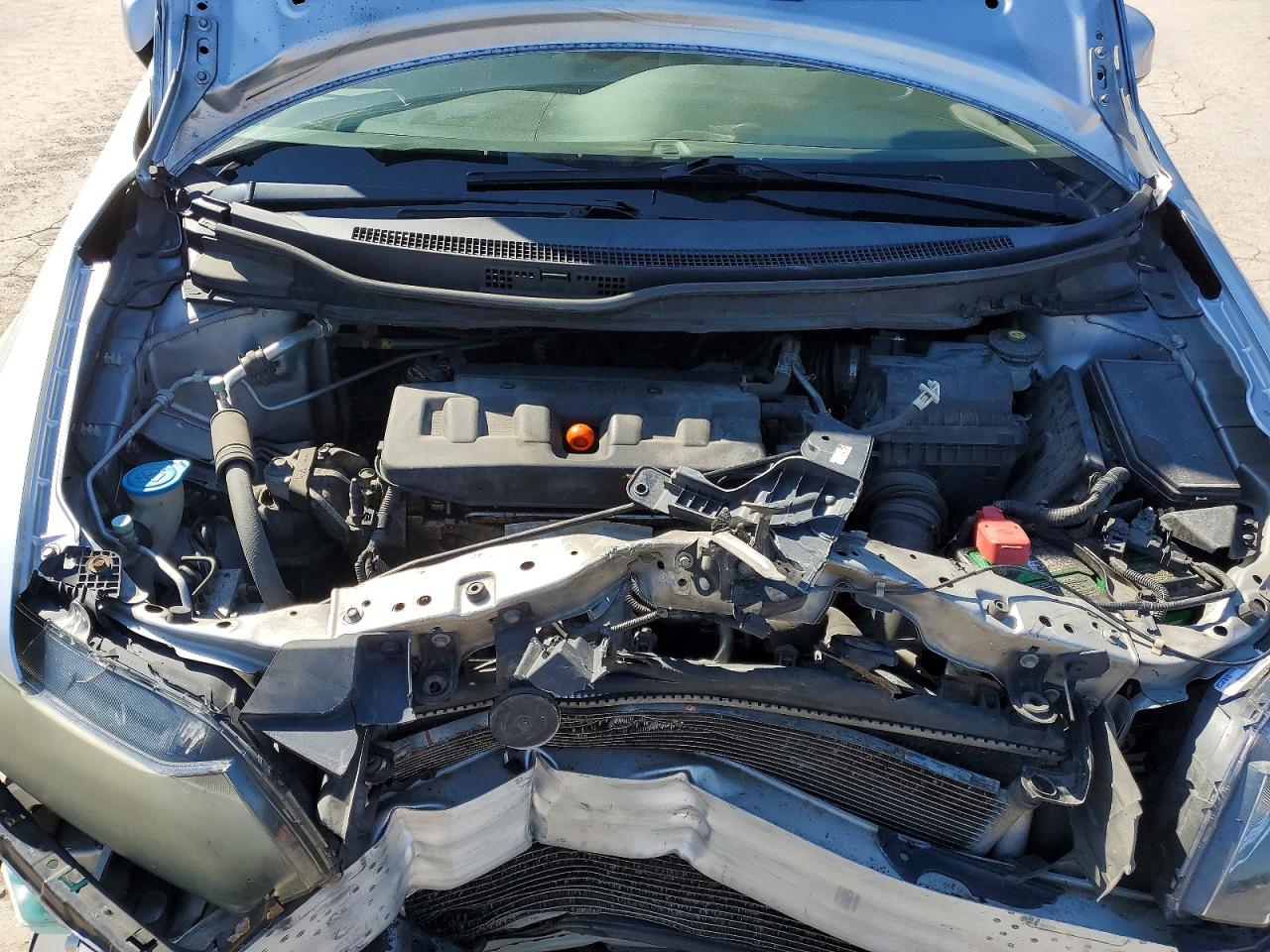 2012 Honda Civic Lx Silver vin: 19XFB2F51CE372994