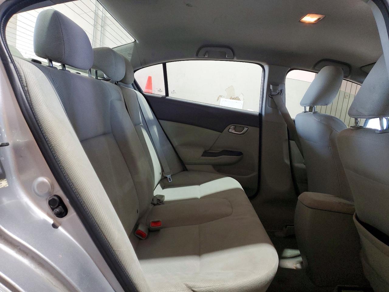 2012 Honda Civic Lx Silver vin: 19XFB2F51CE372994