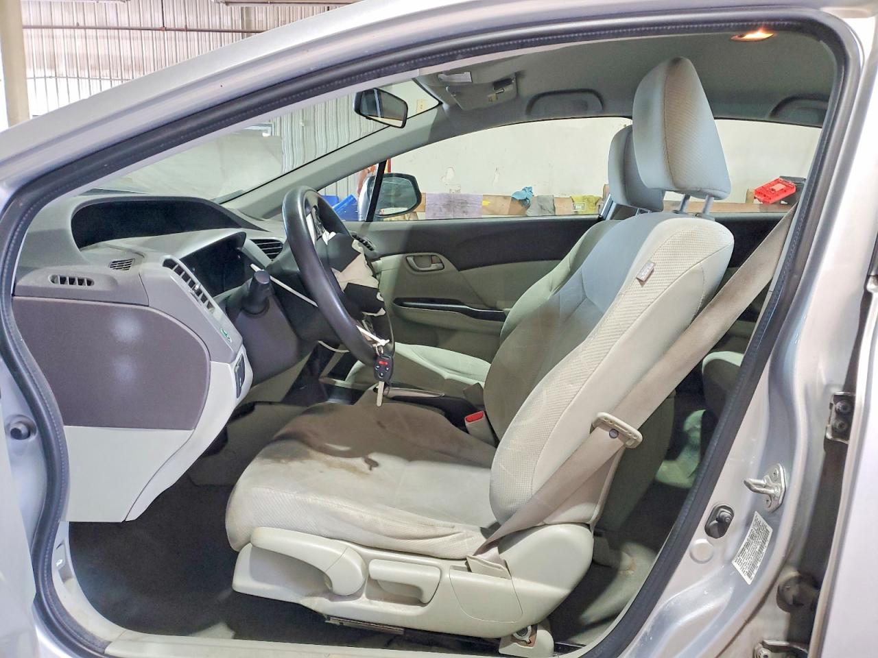 2012 Honda Civic Lx Silver vin: 19XFB2F51CE372994
