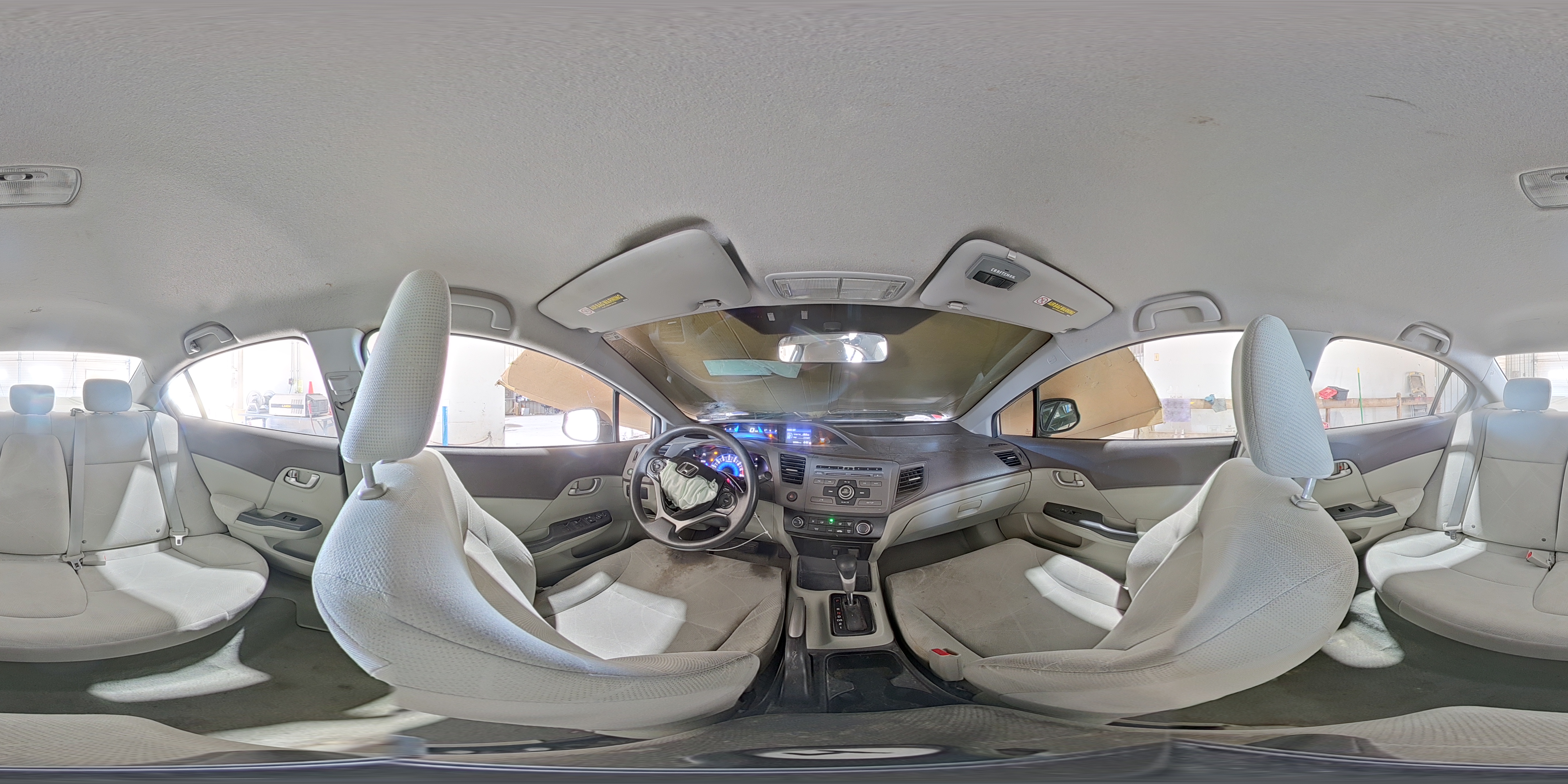 2012 Honda Civic Lx Silver vin: 19XFB2F51CE372994
