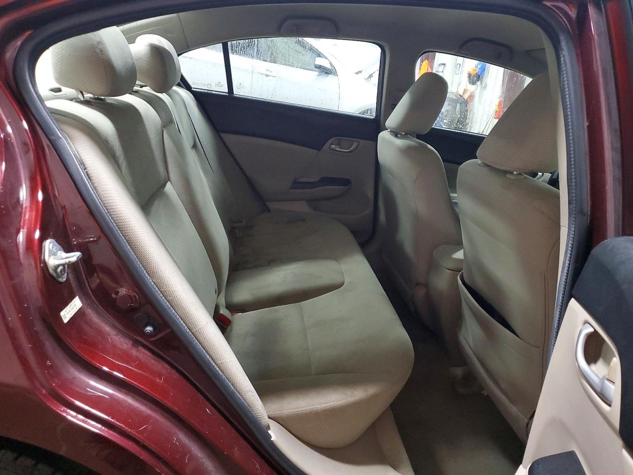 2012 Honda Civic Lx Бордовый vin: 19XFB2F51CE377032
