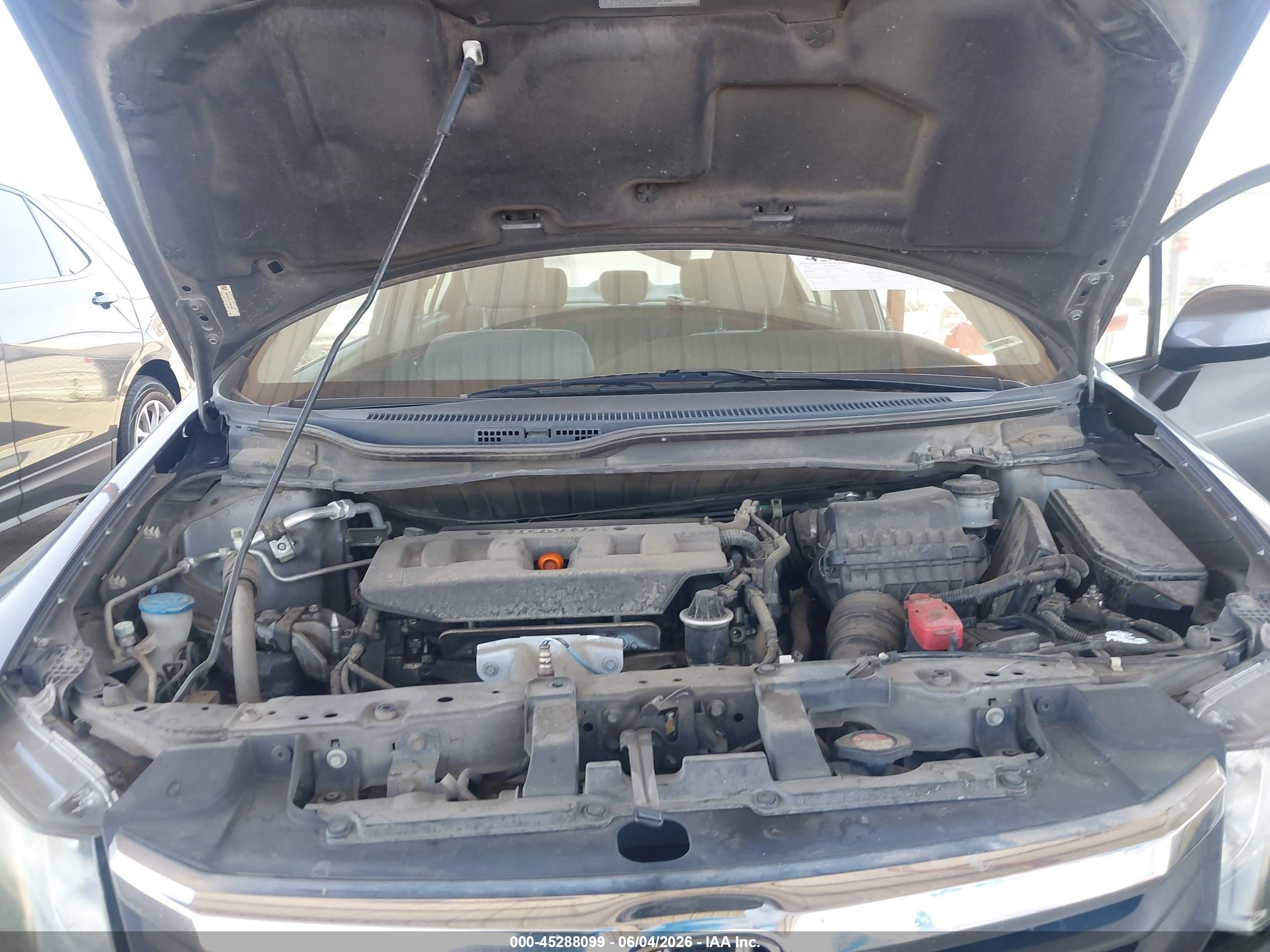 2012 Honda Civic Lx Серый vin: 19XFB2F51CE391884