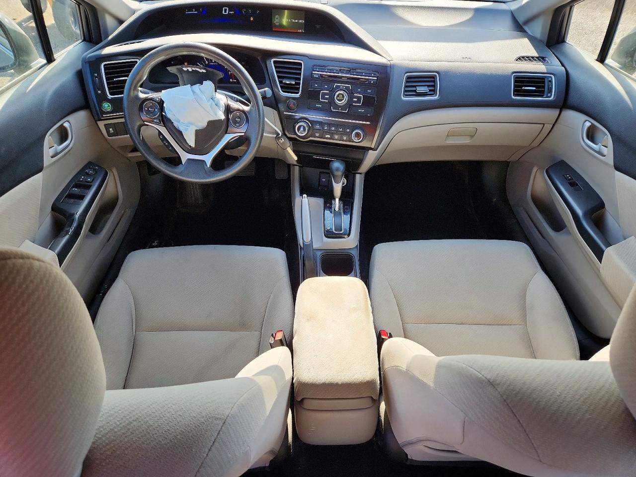 2013 Honda Civic Lx Gray vin: 19XFB2F51DE003666