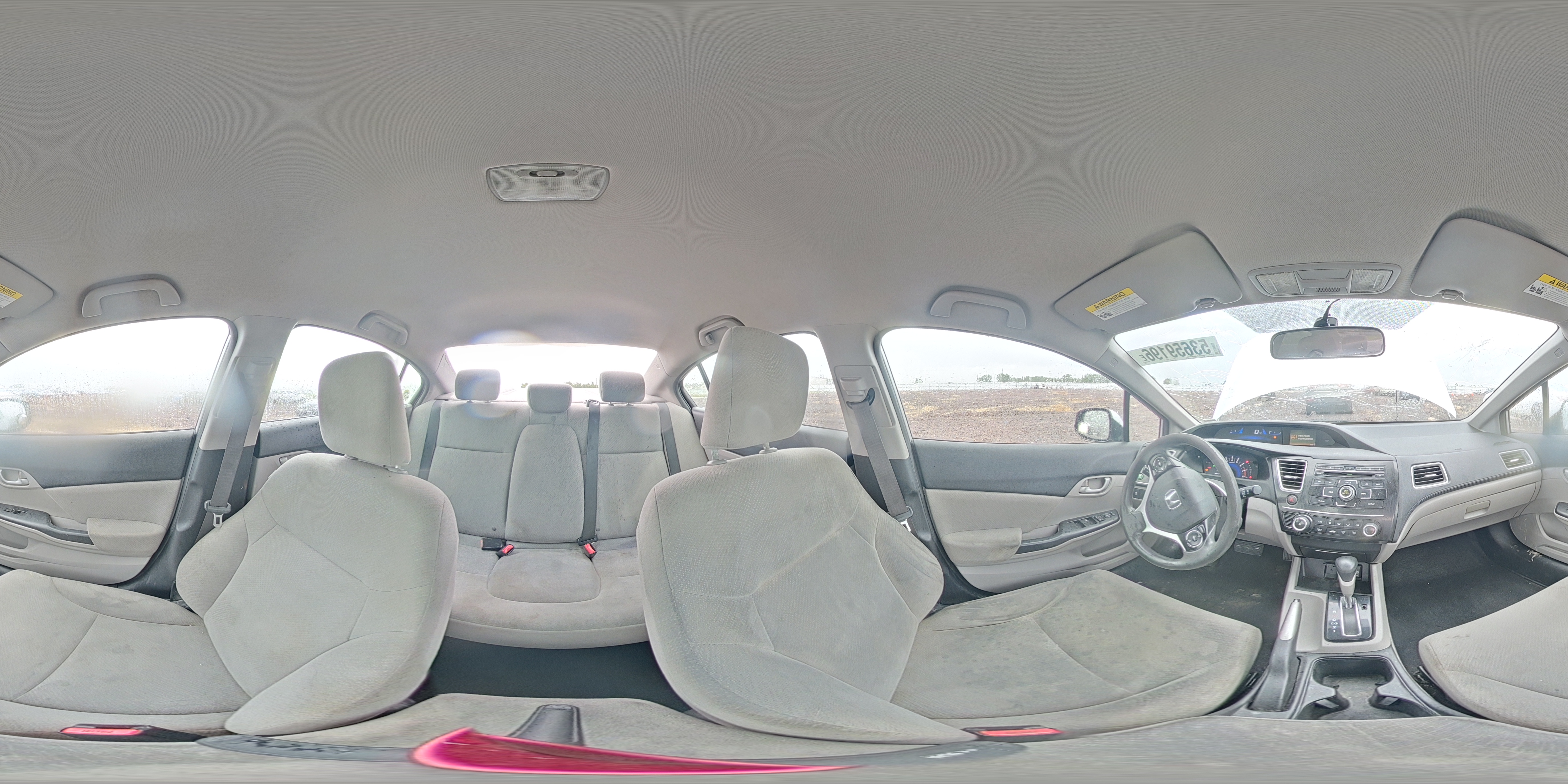 2013 Honda Civic Lx Silver vin: 19XFB2F51DE006096
