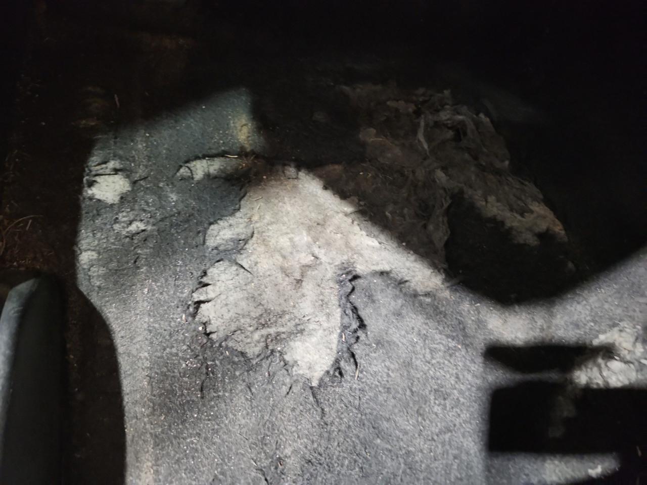 2013 Honda Civic Lx Gray vin: 19XFB2F51DE014831 Damage: Left Front Carpet, Worn, Replacement Required