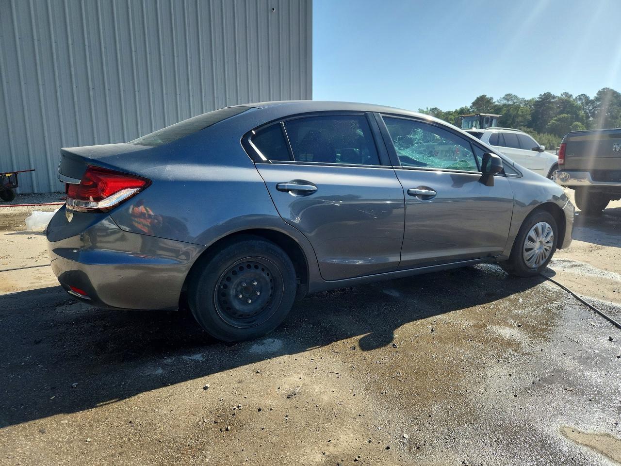2013 Honda Civic Lx Charcoal vin: 19XFB2F51DE073233
