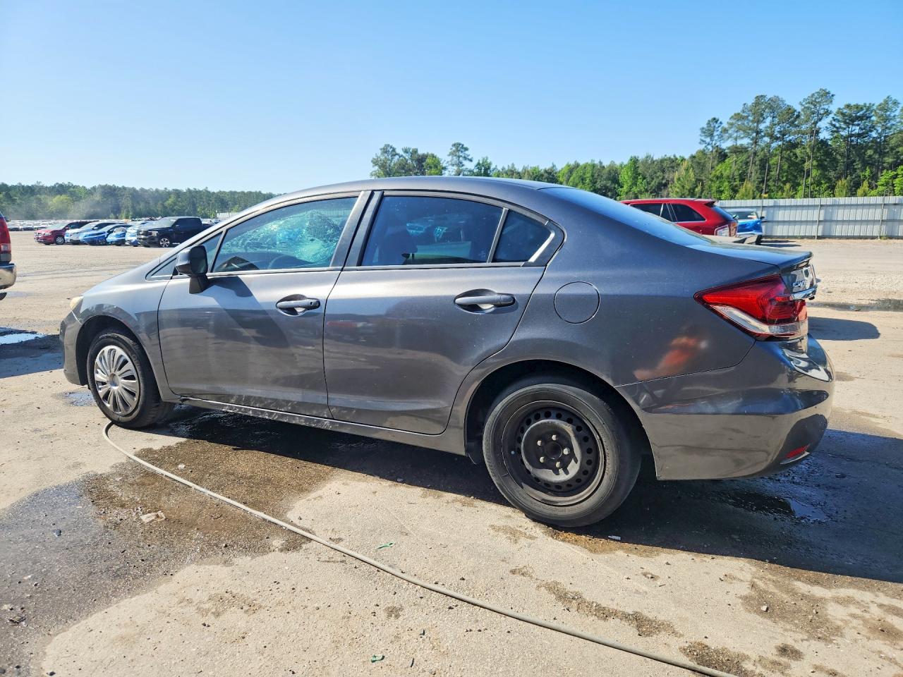 2013 Honda Civic Lx Charcoal vin: 19XFB2F51DE073233