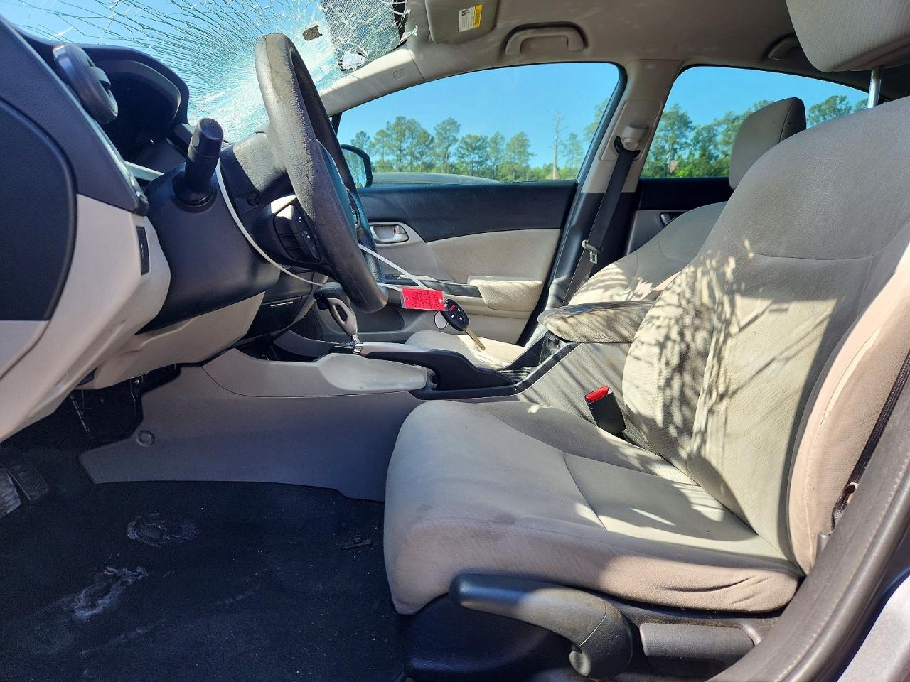 2013 Honda Civic Lx Charcoal vin: 19XFB2F51DE073233