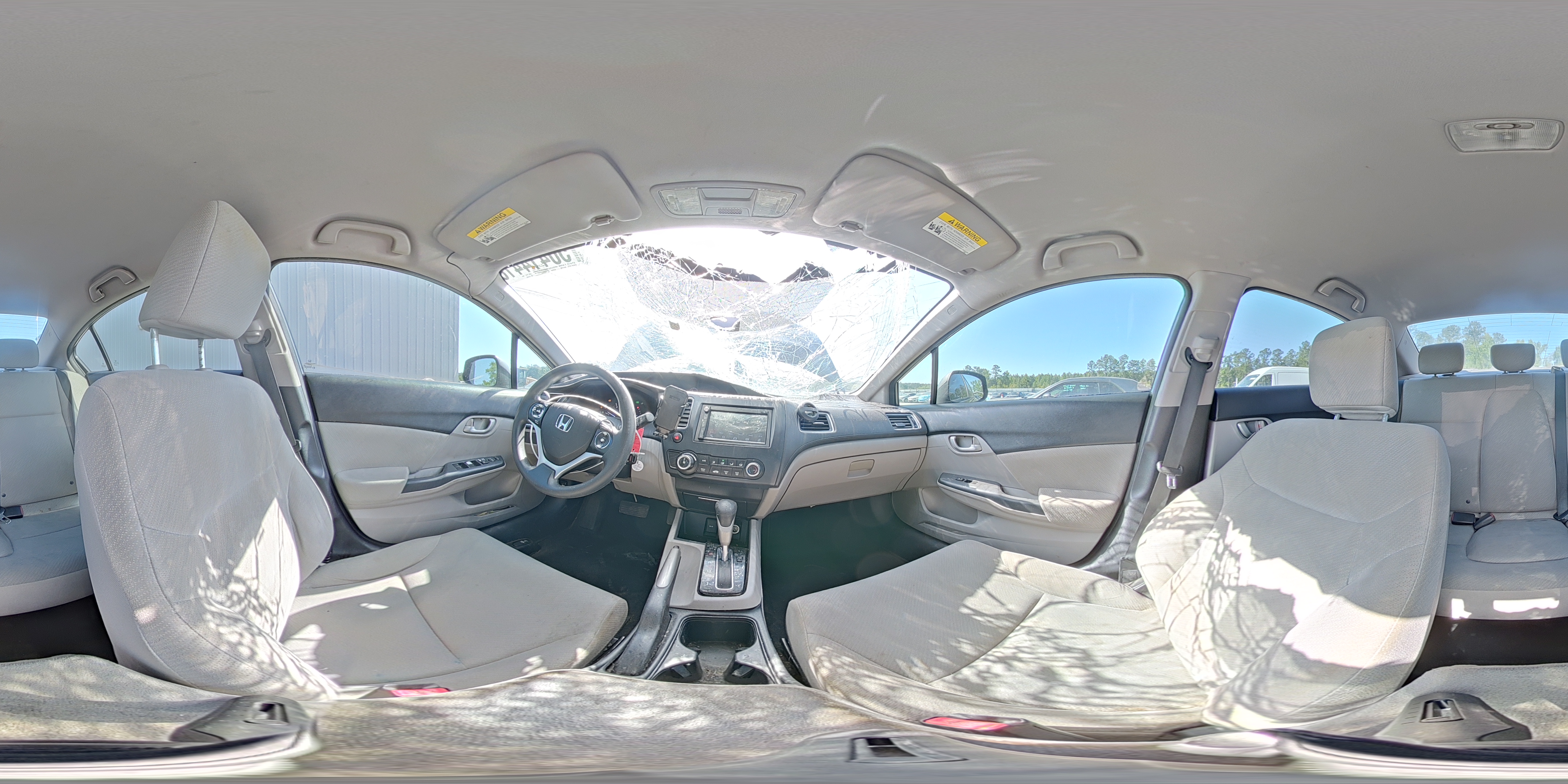 2013 Honda Civic Lx Charcoal vin: 19XFB2F51DE073233