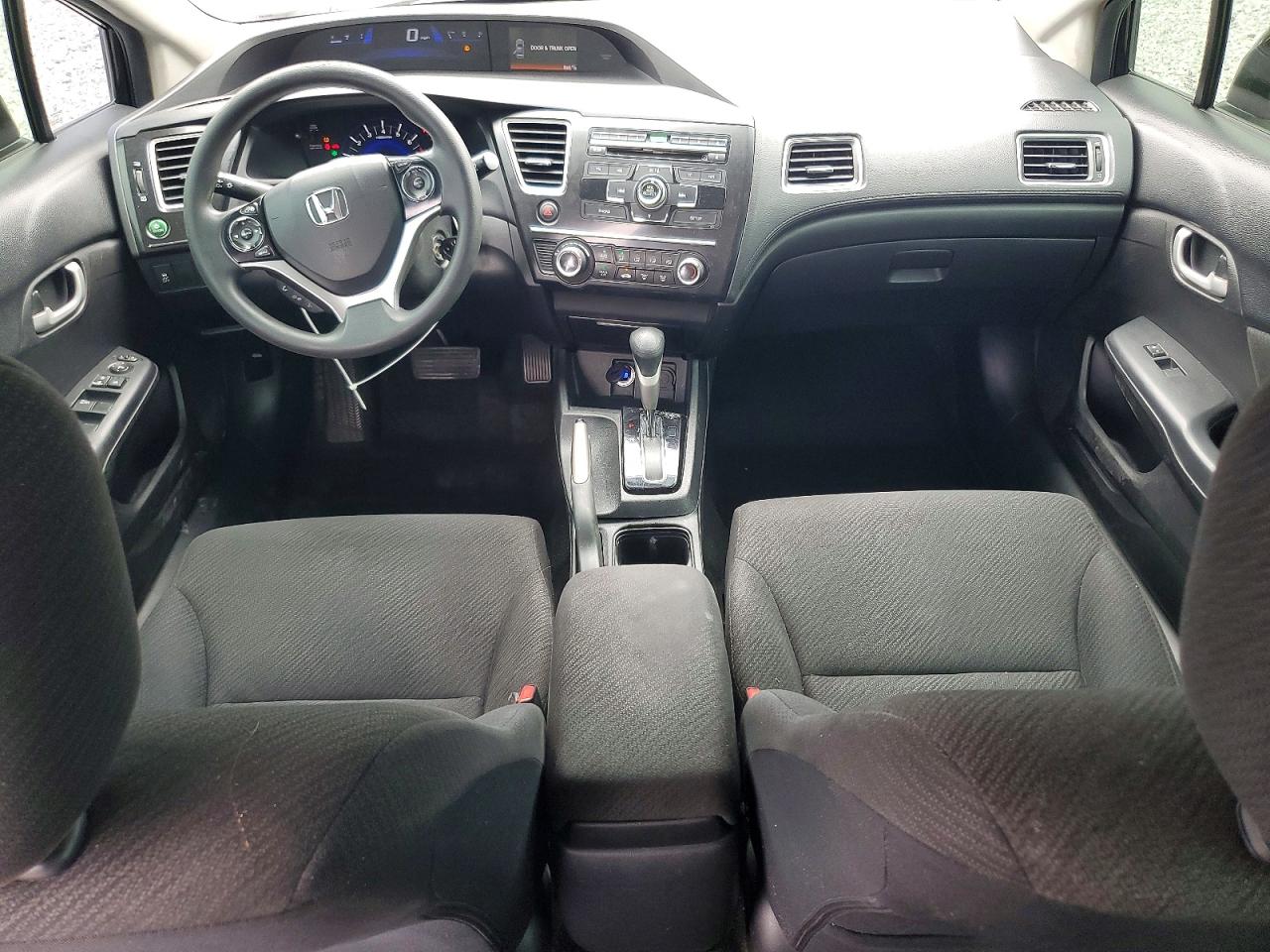 2013 Honda Civic Lx Black vin: 19XFB2F51DE073488