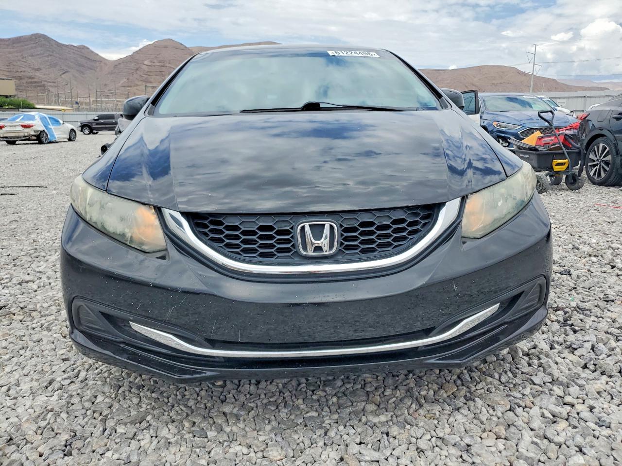 2013 Honda Civic Lx Black vin: 19XFB2F51DE073488