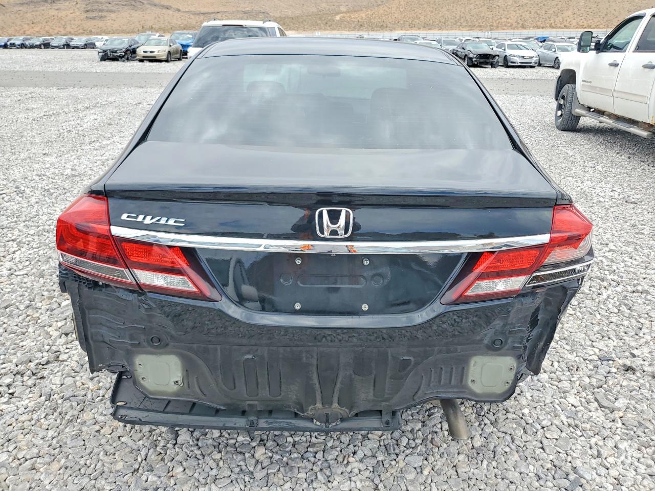 2013 Honda Civic Lx Black vin: 19XFB2F51DE073488
