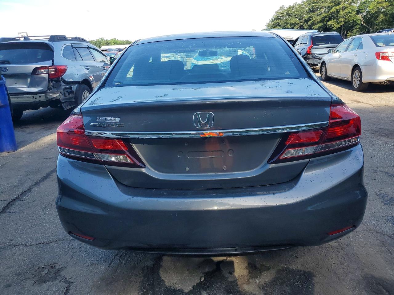 2013 Honda Civic Lx Black vin: 19XFB2F51DE092929